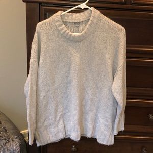 Oversized gray sweater!